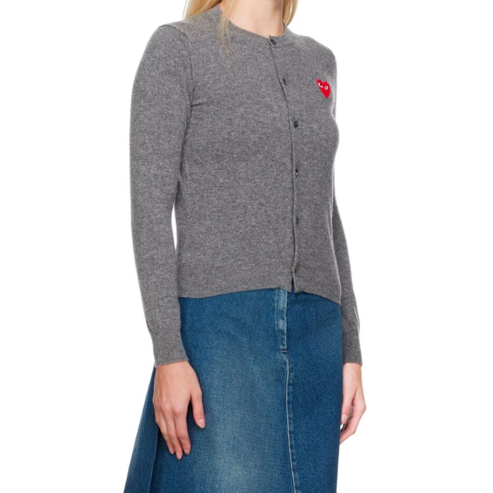 Commes Des Garçons Play Cardigan - Picture 3 of 8